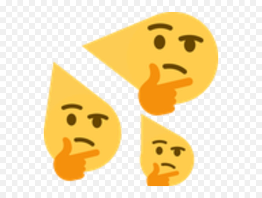 Thweating - Thinking Emoji Meme,Think Emoji