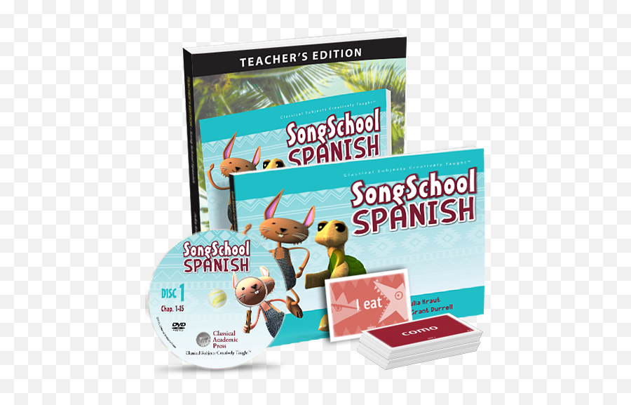 Song School Spanish - Complete Program Book Emoji,Spanish Cue Cards With Emojis