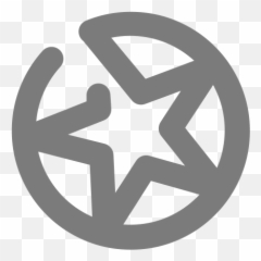 Pentagram Rite Satanism Black Free - Charing Cross Tube Station Emoji,Knifehand Emoticon