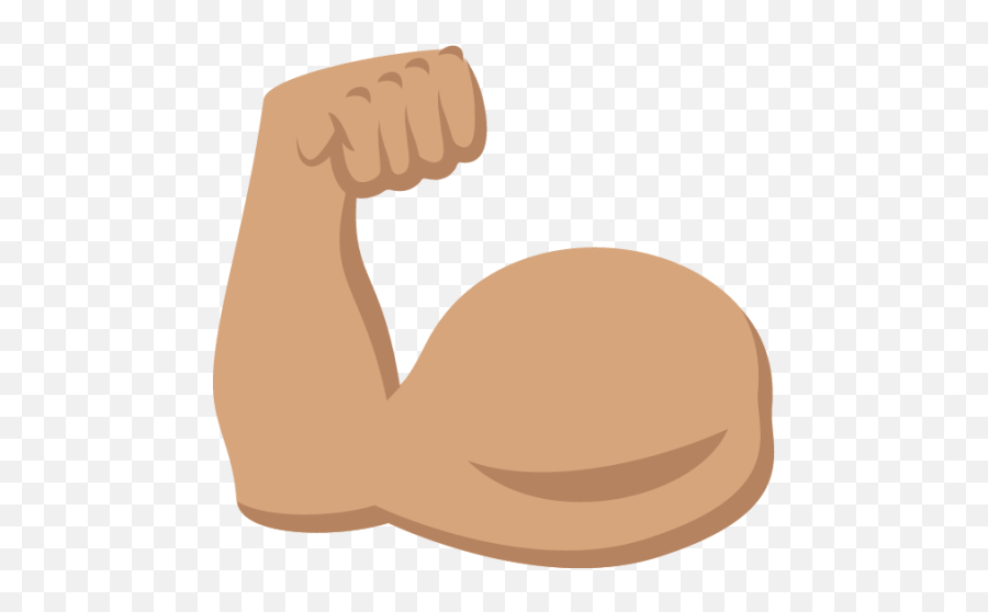 Flexed Biceps Emoji - Emoji,Embroidered Patch Emojis