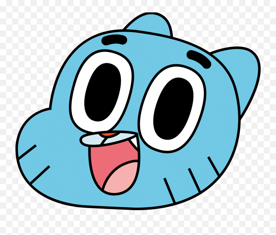 Gumball Png Free Download - Amazing World Gumball Head Emoji,The Amazing World Of Gumball Emojis