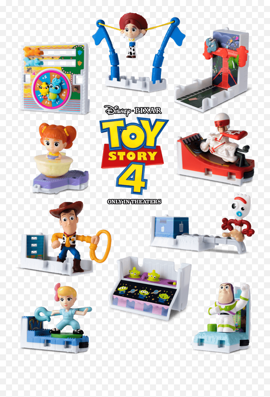 Toy Story Toys At Mcdonalds 2019 Cheap - Mcdonalds Toy Story 4 Ducky And Bunny Emoji,Mcdonalds Toys Emojis