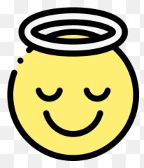 Angel - Happy Emoji,Facebook Angel Emoji