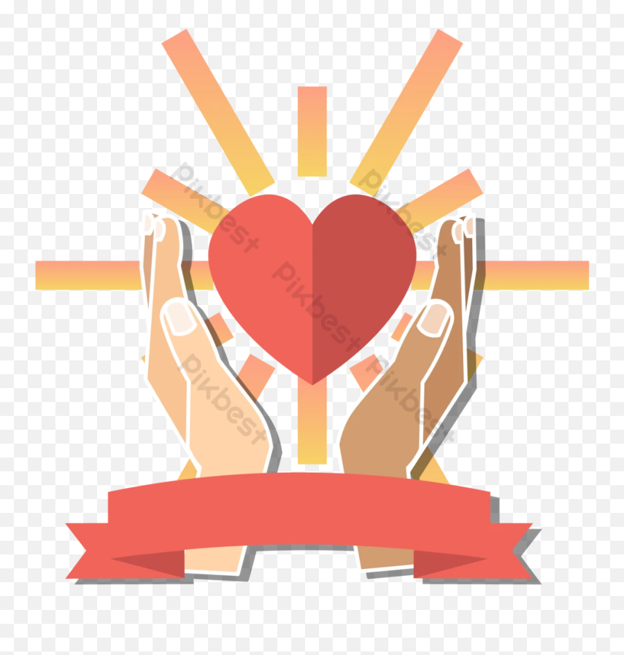 Cartoon Palm Rest Love Vector Element - Graphics Emoji,Resting Emoji Cartoon