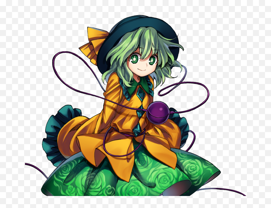 Koishi Komeiji From Touhou Project - Koishi Komeiji Emoji,Touhou Alice's Emotion Colors