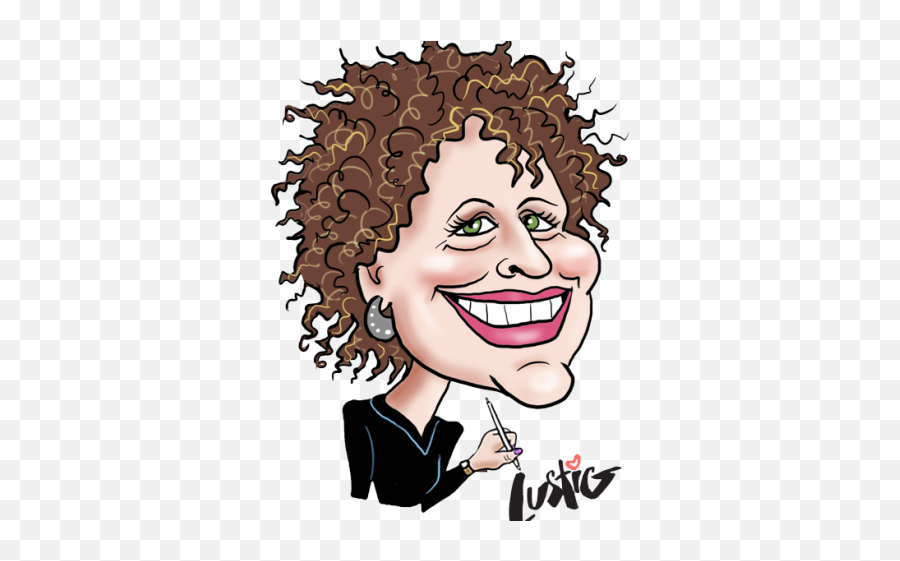 Caricaturists For Hire In Chicago Il - Caricature Ellen Drew Emoji,20 Characture Emotions