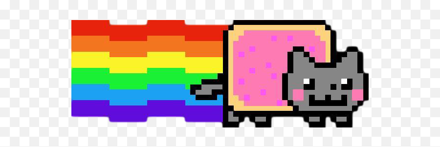 Nyan Cat Clipart - Nyan Cat Emoji,How Do You Make A Nyan Cat Emoticon