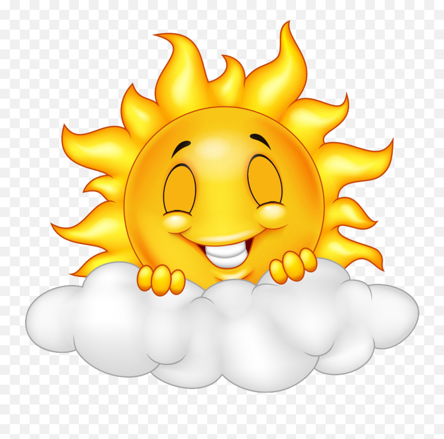 Smiley Sun Cartoon Emoji,Alien In A Box Emoji