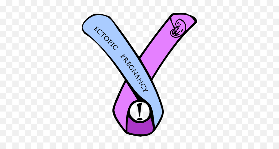 My 6 Day Pregnancy Scare - Ectopic Pregnancy Awareness Ribbon Emoji,Clenched Teeth Emoji