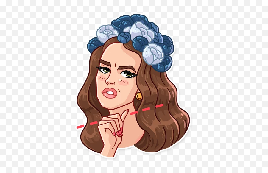 Lana Del Rey - Sticker Pack Lana Del Rey Stickers Born Emoji,Emojis Game Of Thrones Whatsapp Stickers