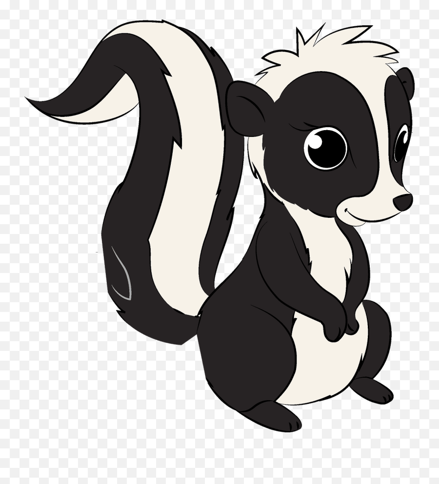 Skunk Clipart - Skunk Clipart Emoji,Skunk Emoji