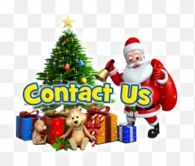 Contact The Santa Shows - Santa Claus With Christmas Tree Emoji,Twitter Emojis Xmas