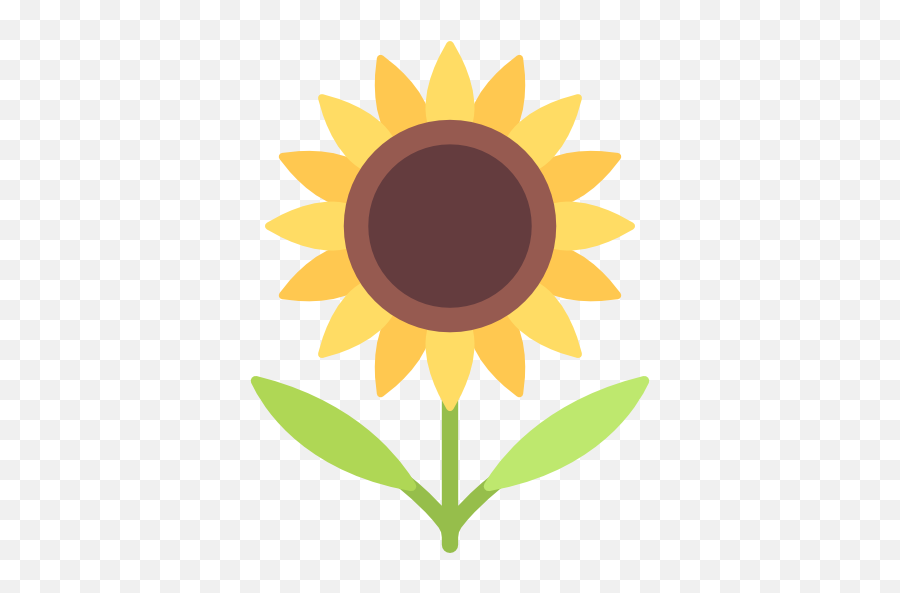 Sunflower - Cute Sunflower Clipart Sun Flower Cartoon Emoji,Flower Sparkle Emoji Iphone