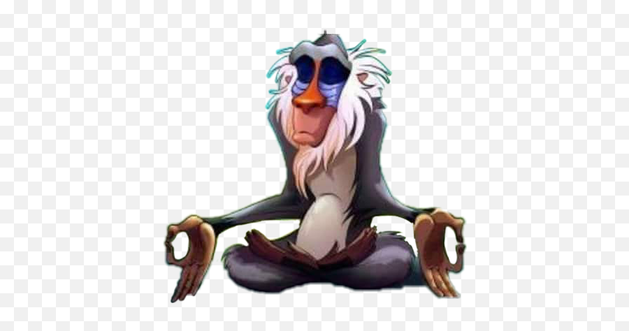 Rafiki Meditation Sticker By Ivanskott93 Emoji,Emoji Android Meditation