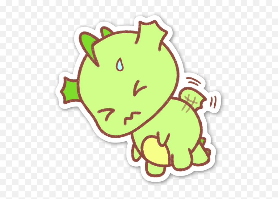 Gurn The Dragon Volante - Stickerapp Emoji,Volante Emoji