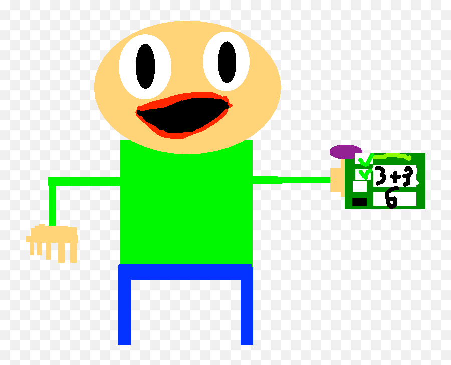 Have A Talk With Baldi In Rell Life Tynker - Dot Emoji,Nervous Emoticon Text