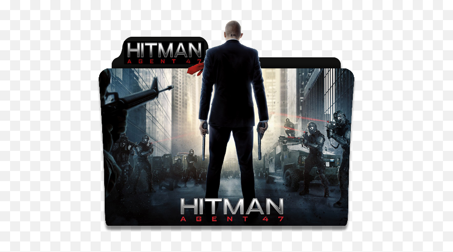 Hitman Codename 47 2000 Folder Icon - Designbust Emoji,Emojis Codename