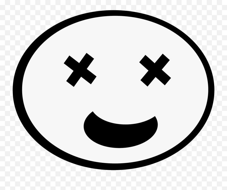 Transparent Png Clipart Funny Face Png - Cartoon Dead Face Transparent Emoji,Puffy Cheeks Emoji