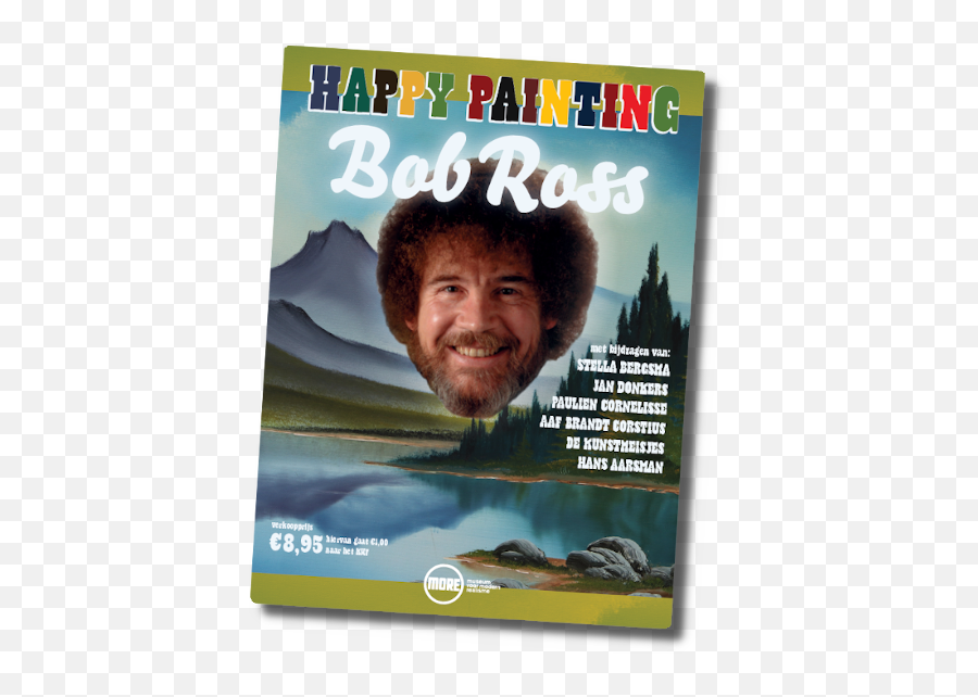 Pin Op Verlanglijstje - Bob Ross Emoji,Bob Ross Emoji