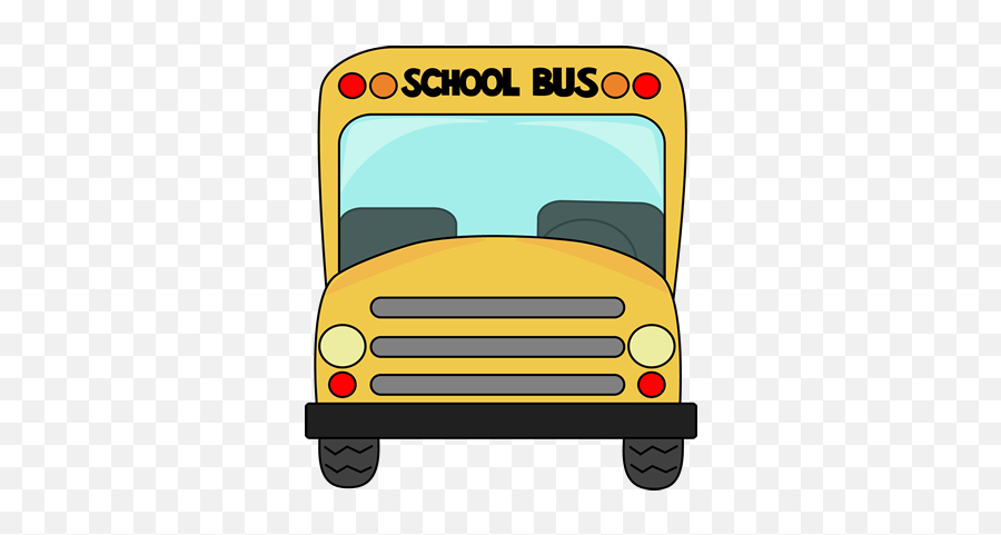 Clip Art - Front School Bus Clipart Emoji,Short Bus Emoji