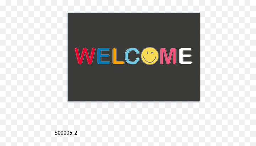 Face With Our Smileyworld Collection - Dot Emoji,Welcome Mat Emoji