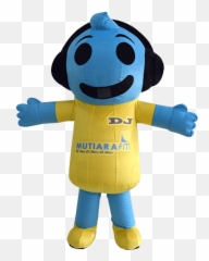 Dj Mutiara Fm4 Hola Mascot Emoji,Dj Emoticon