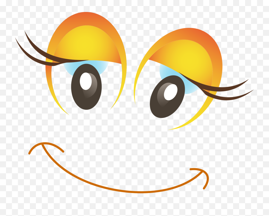 Happy Emoticon Emoji Girl Smiley Woman - Bunsuran National High School,Girl Emoji