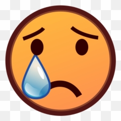 Crying Face - Weinen Tränen Clipart Emoji,Crying Face Emoji