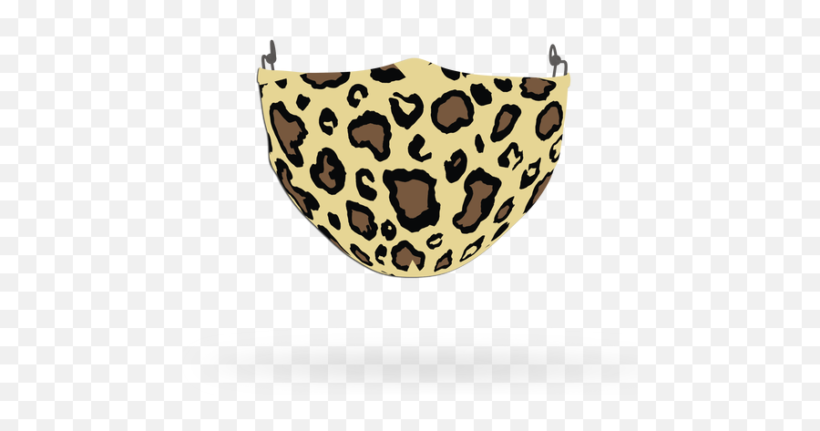 Animal Skin Face Coverings - Decorative Emoji,Cheetah Emoji