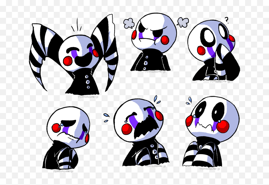 Emotions Clipart 7 Human Emotions 7 - Puppet Cute Anime Fnaf Emoji,List Of Human Emotions With Pictures