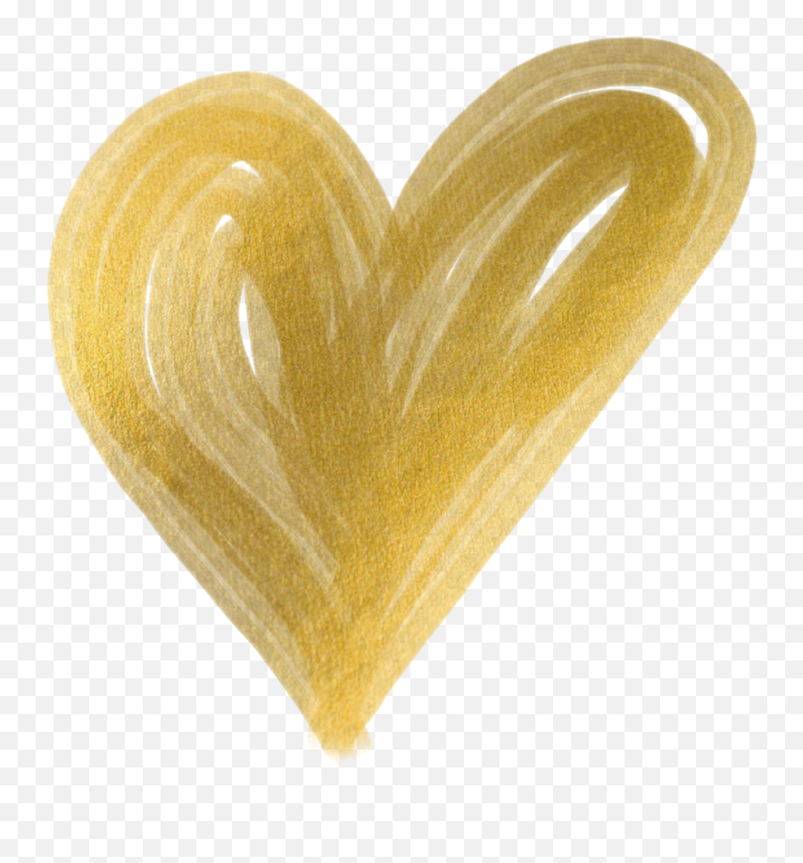 Gold Golden Heart Hearts Love Herz - Lovely Emoji,Golden Heart Emoji