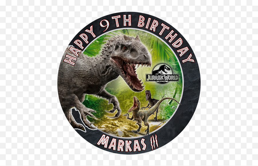 Jurassic Park Indominus Rex - Indominus Rex Face Cake Emoji,Jurassic Park Emoji