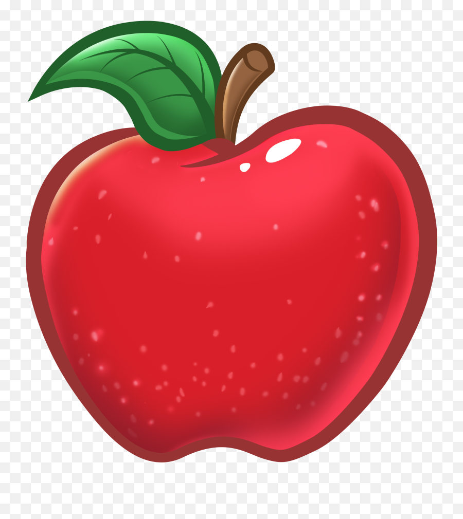 Apple Apfel Red Green Iphone Sticker - Apple Clipart Emoji,Apfel Emoji