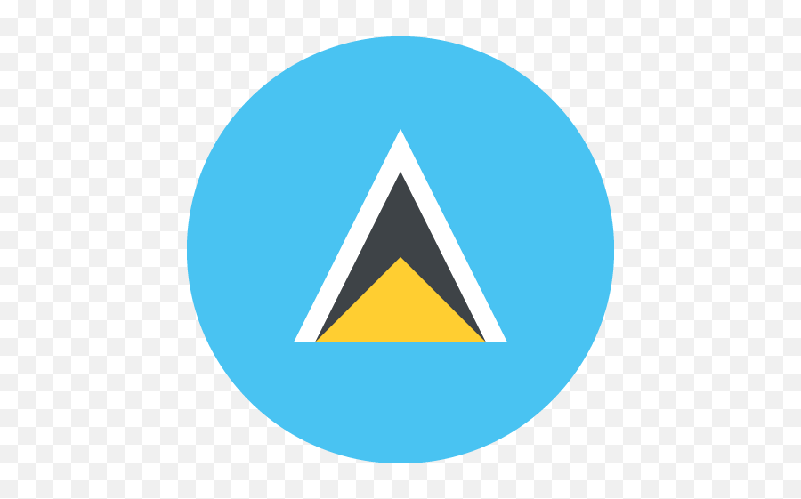 Saint Lucia Png U0026 Free Saint Luciapng Transparent Images - Saint Lucia Flag Emoji,Moogle Emoji