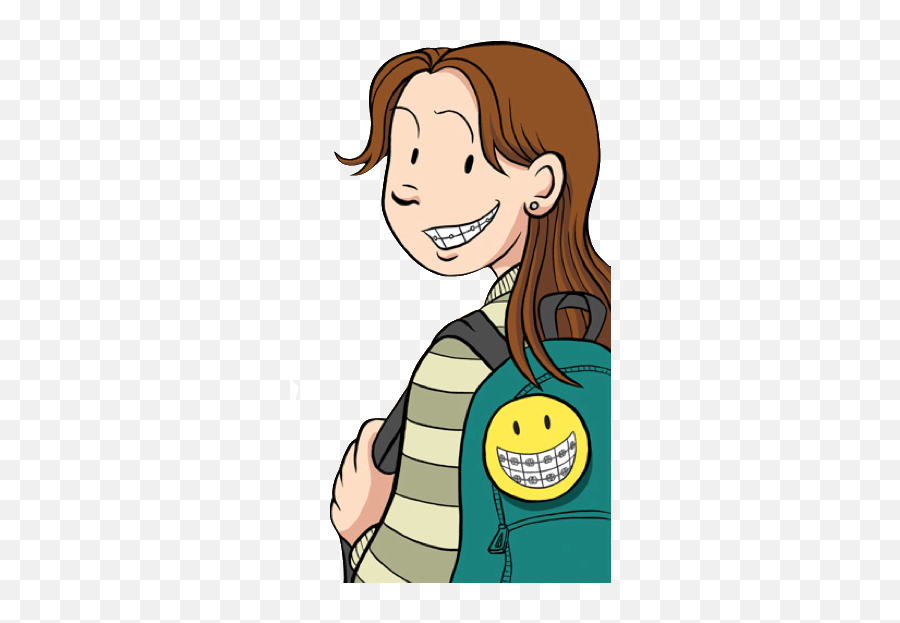 Raina Telgemeier - Kids Graphic Novel Characters Emoji,Humiliated Emoticon