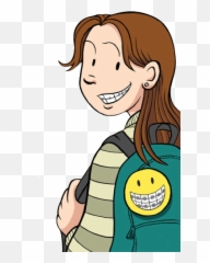 Raina Telgemeier - Kids Graphic Novel Characters Emoji,Humiliated Emoticon