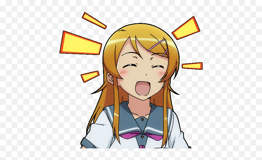 Anime Laugh Gif Transparent Background Emoji,Jp All Teh Emotions Gif