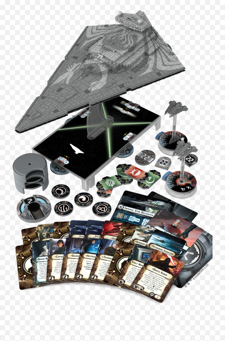 Fantasy Flight Sw Miniatures - Star Wars Armada Chimaera Expansion Pack Emoji,Chiss Emoticon