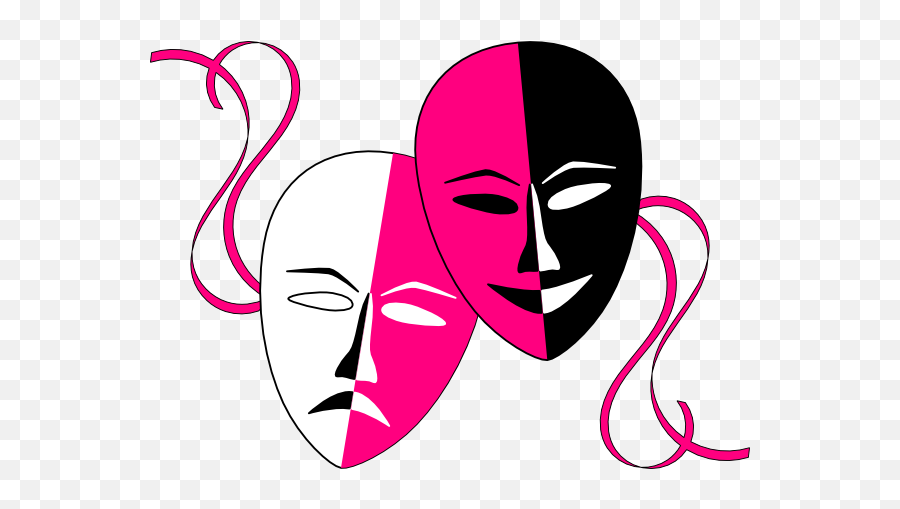 Drama Face - Clipart Best Colorful Theater Mask Png Emoji,Comody Tragedy Emojis