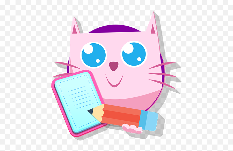 Kitty Cat Cute Memo App For Girls - Happy Emoji,S Kitty Cat Emoticon