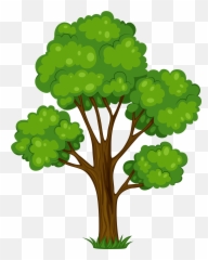 Tree Outline - Oak Tree Clipart Emoji,Emotion Art Trees
