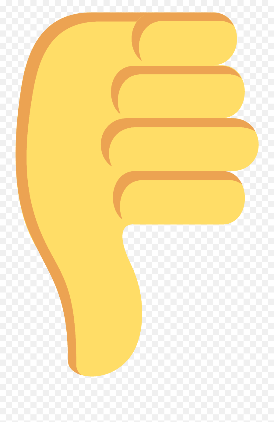Thumbs Down Emoji - Emoticons Positivo E Negativo,Thumbs Down Icon Emoji