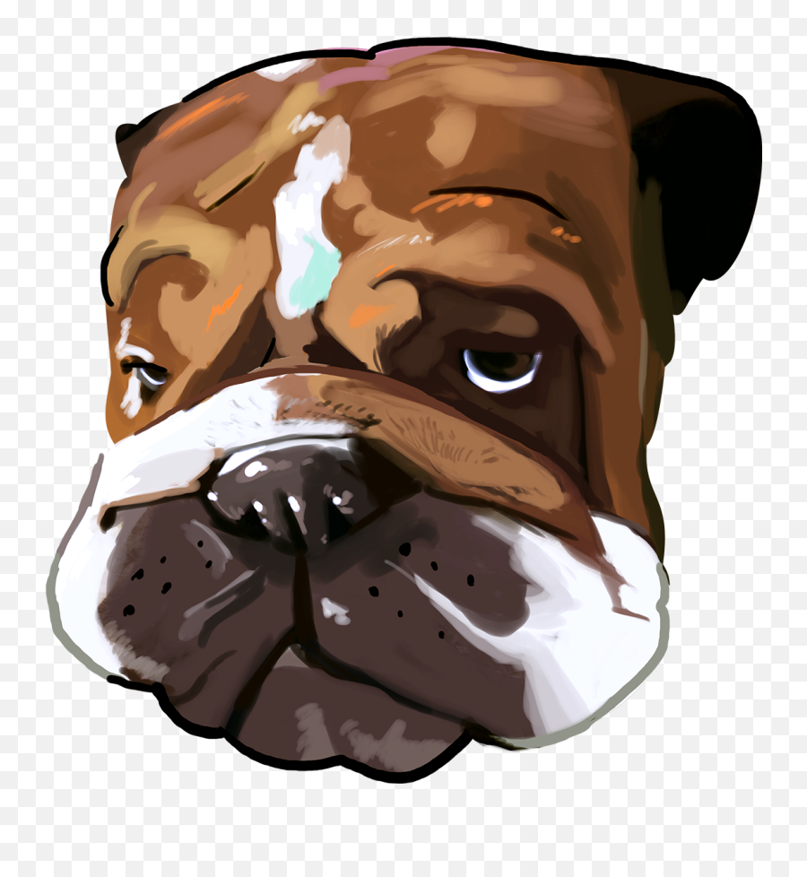 Emoji En Character Design Pt1 - Olde English Bulldogge,Amsterdam Emojis