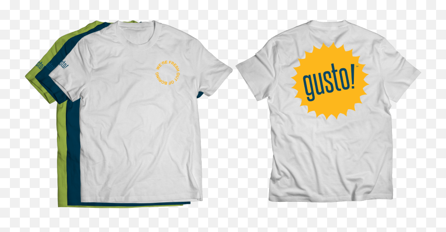 Gusto - Brand Identity Guideline And Assets Boss Toyo Clothing Emoji,Emoji Grey Scale On Outlook