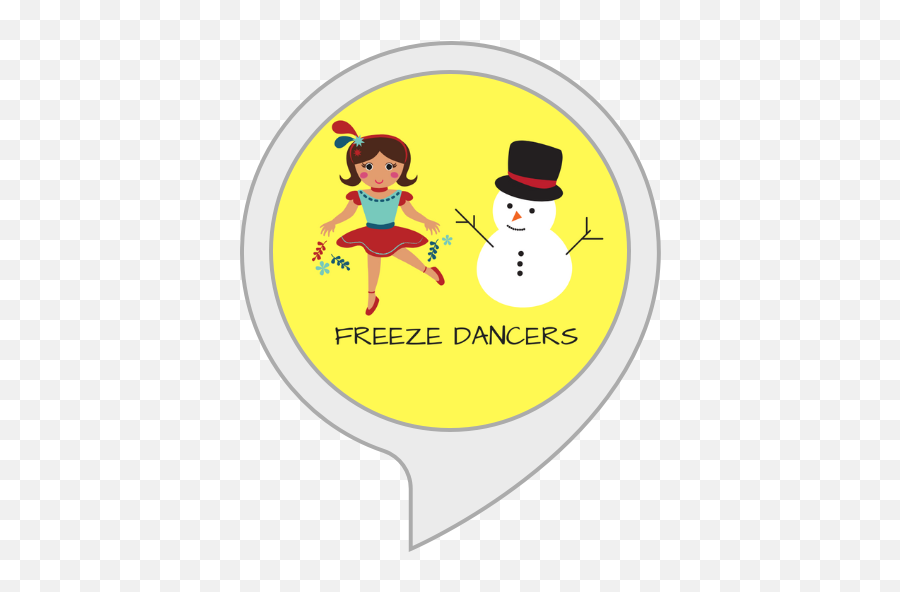 Amazoncom Freeze Dancers Alexa Skills - National Girl Child Day Cards Emoji,Dancing Emoticon Video