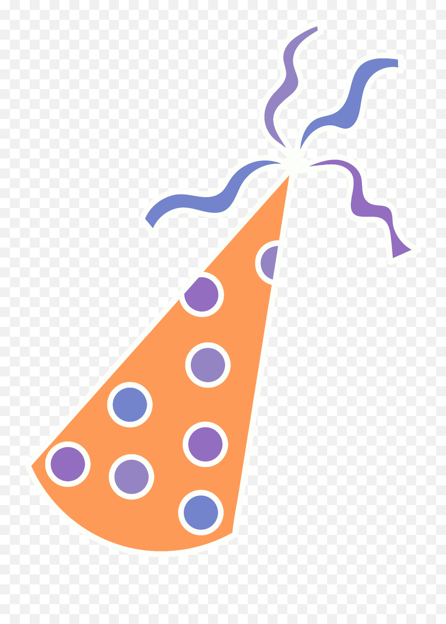Party Hat Clipart - Real Party Hat Clit Art Emoji,New Years Party Hats On Emojis