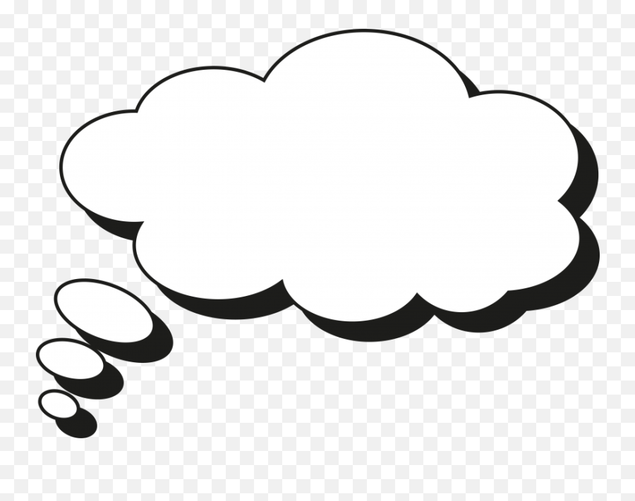 Speech Bubble Png Transparent Design - Freepngdesigncom Cloud Thought Bubble Black Background Emoji,Bubles Emoji