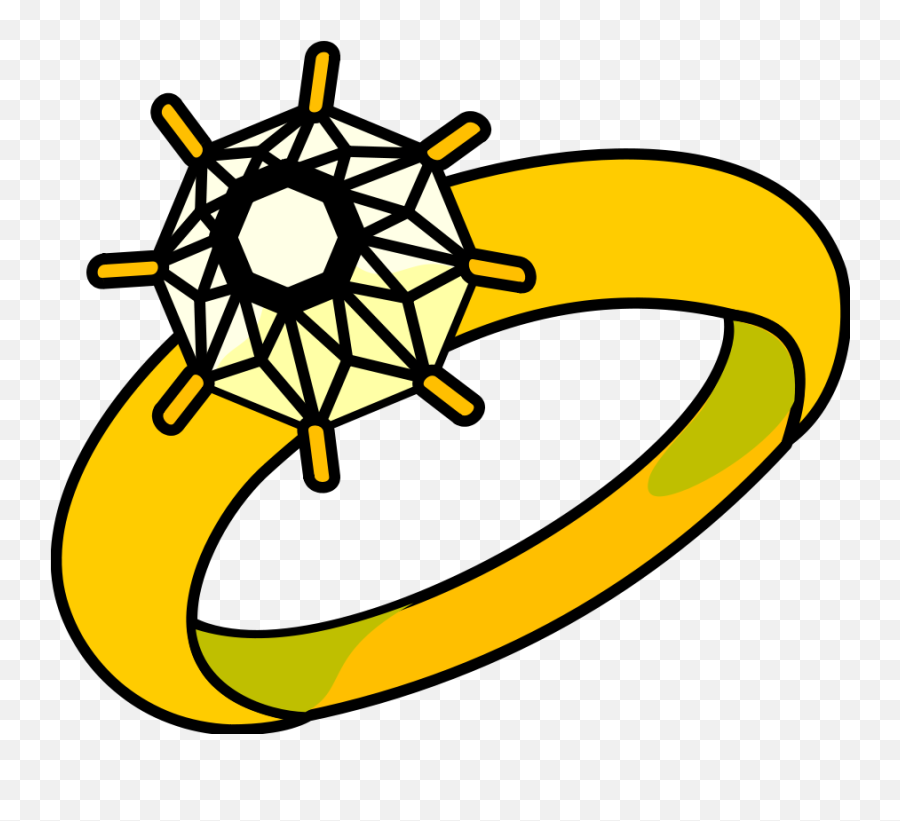 Diamond Ring Graphic Engagement Vector Symbol School Jpg - Clipart Picture Of Ring Emoji,Diamon Emoji