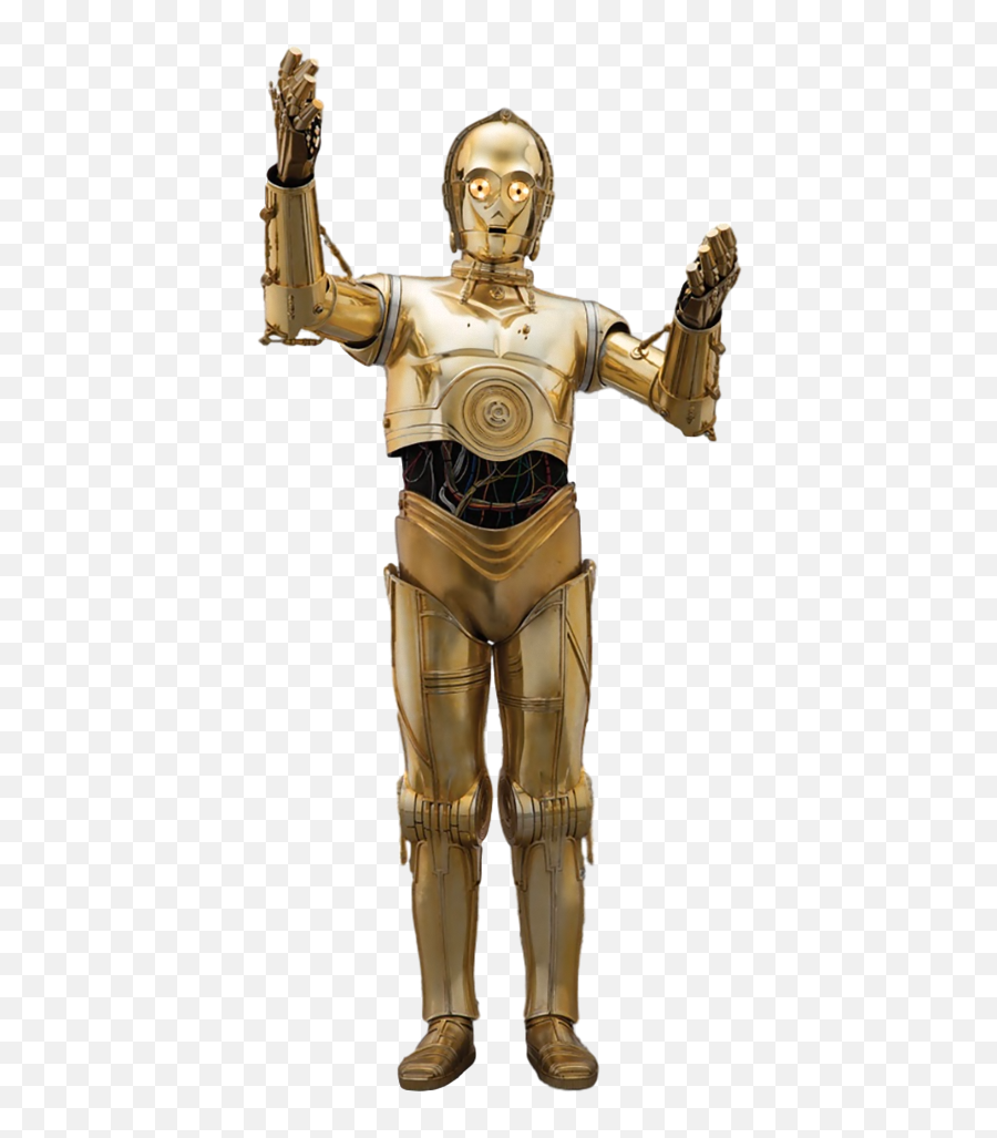 Dostižan Bez Obzira Na Menta Star Wars Gold Robot - 50th Birthday Cards Star Wars Emoji,Star War Emoji