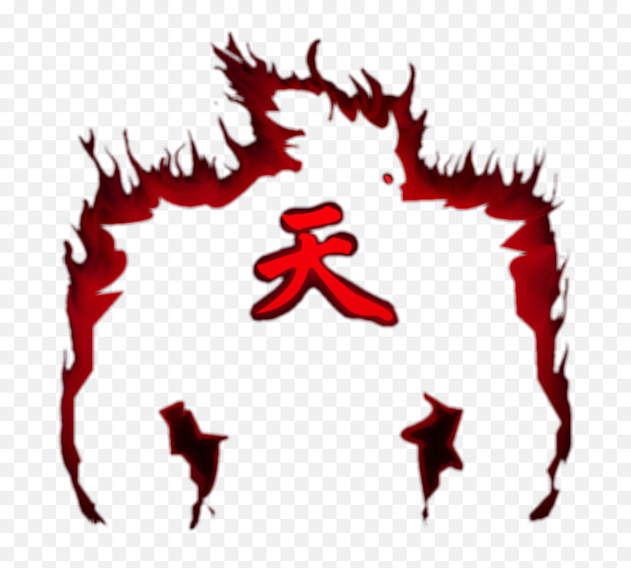 Akuma Png Png Download Ten Kanji - Transparent Akuma Symbol Akuma Png Emoji,Kanji Emoticon